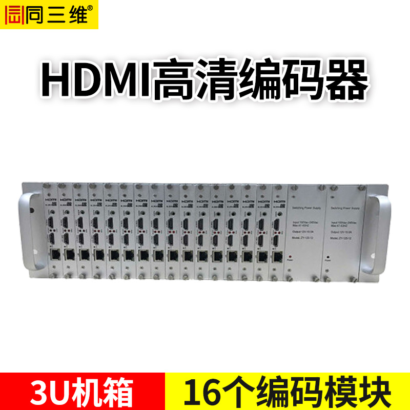 T80001EHY-3U 16路HDMI高清编码器